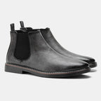 Wayne - Retro Cowhide Boots