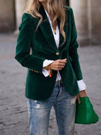 Miranda - Timeless Velvet Blazer