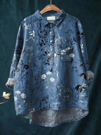 Lila - Elegant Floral Blouse