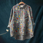 Isabella - Premium Women's Dog Print Shirt
