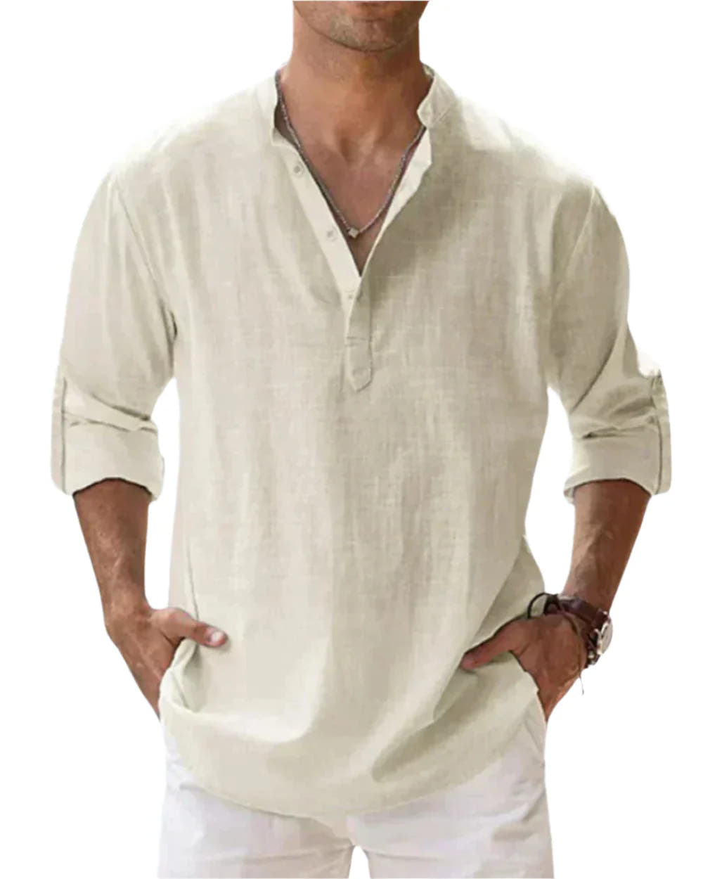Travis | Classic Longsleeves for Men for Effortless Modern Style