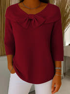 Sloane Soft Knit Bow Detail Sweater