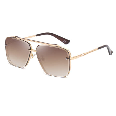 Ainsley | Square Metal Sunglasses for Women for Modern Style