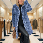 Leah - Leopard Print Coat