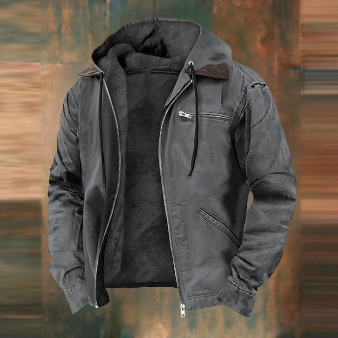 Richard - Hooded Sweater Jacket