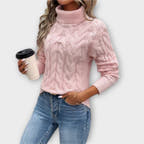 Avery Turtleneck Sweater with Slim Fit and Warm Knit