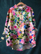 Isabella - Premium Women's Dog Print Shirt