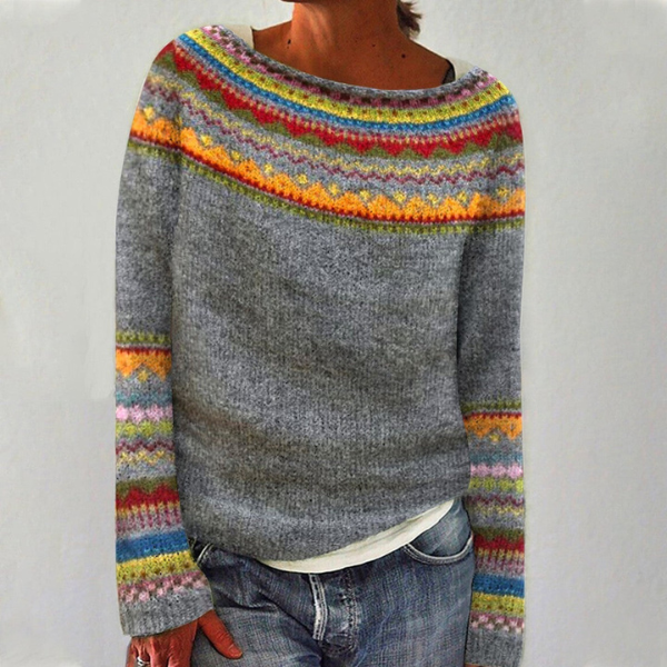 Narelle Vibrant Relaxed Casual Sweater