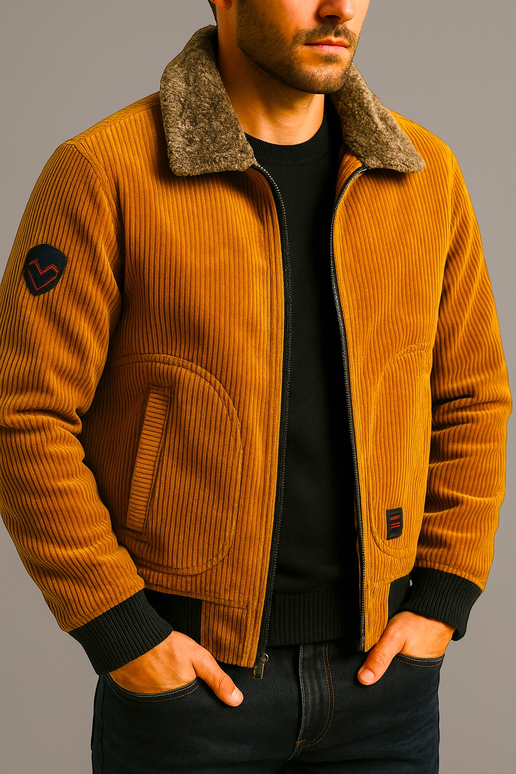 Ezra Rugged-Warm Corduroy Jacket
