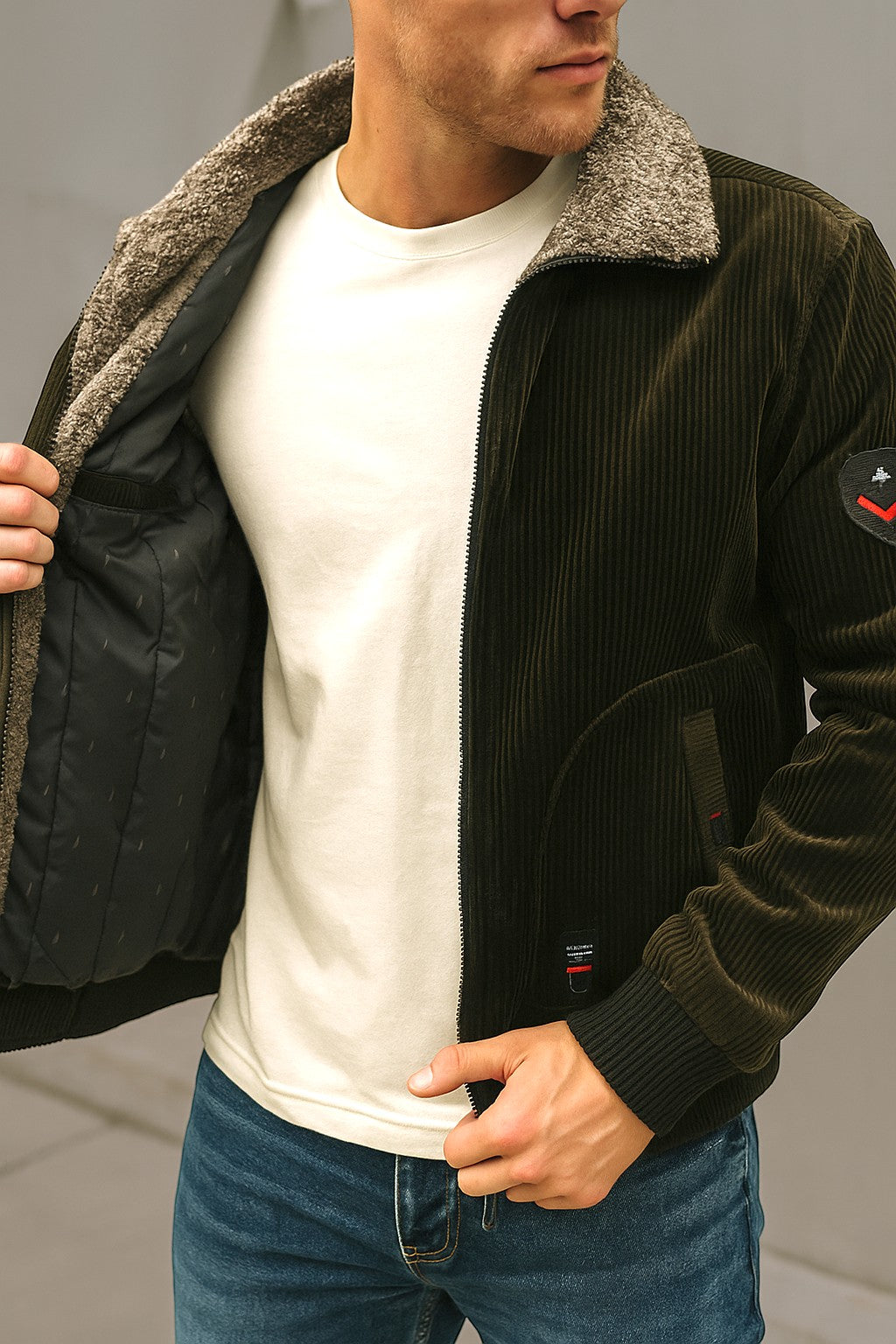 Ezra Rugged-Warm Corduroy Jacket