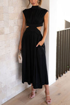 Solea - Stylish Cut-Out Dress