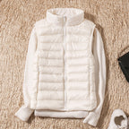 Galora - Waterproof Vest with White Duck Down