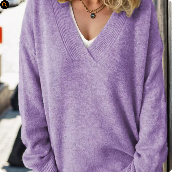 Monika - V-Neck Pullover