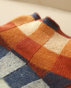 Madi - Luxe Patchwork Turtleneck