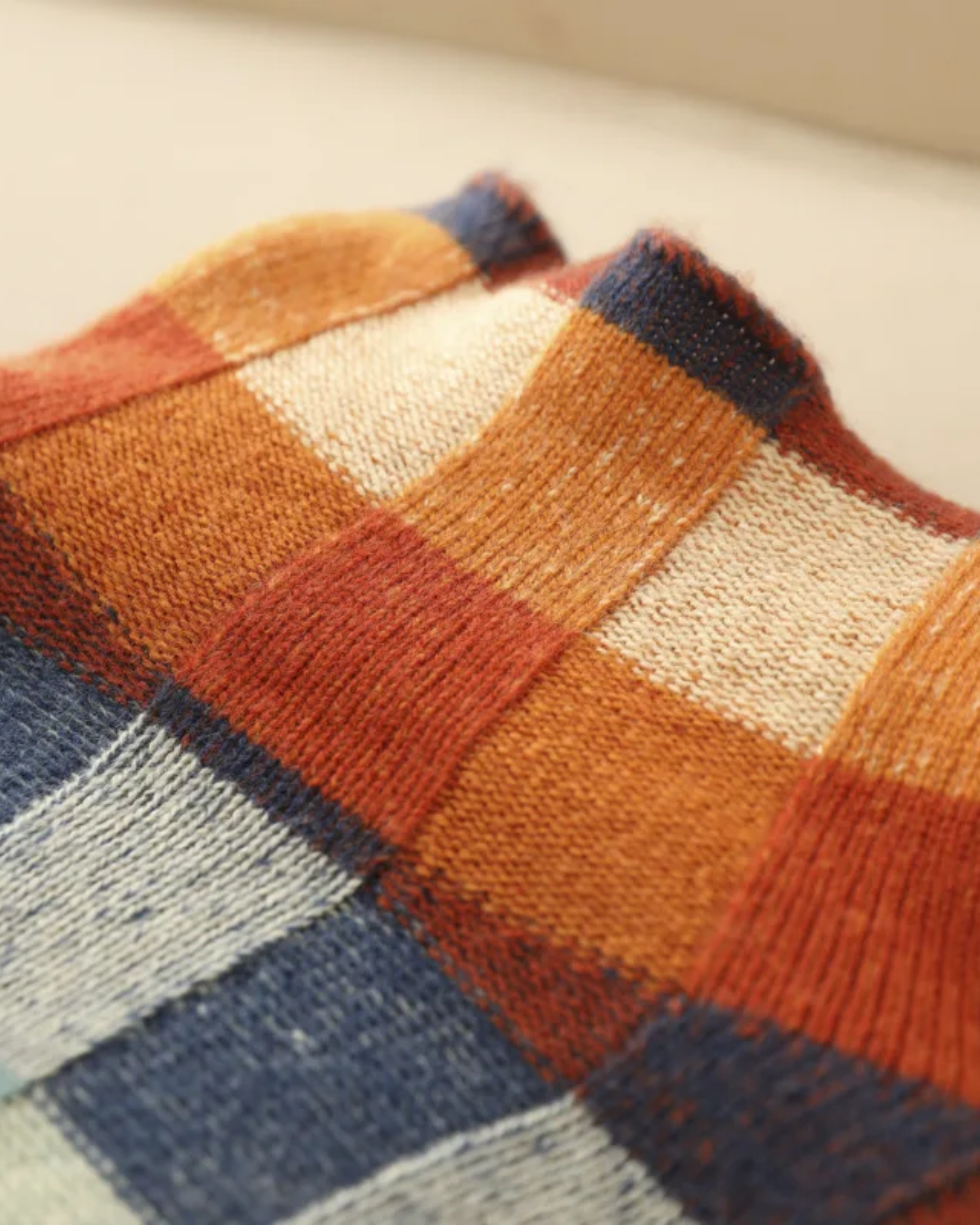 Madi - Luxe Patchwork Turtleneck
