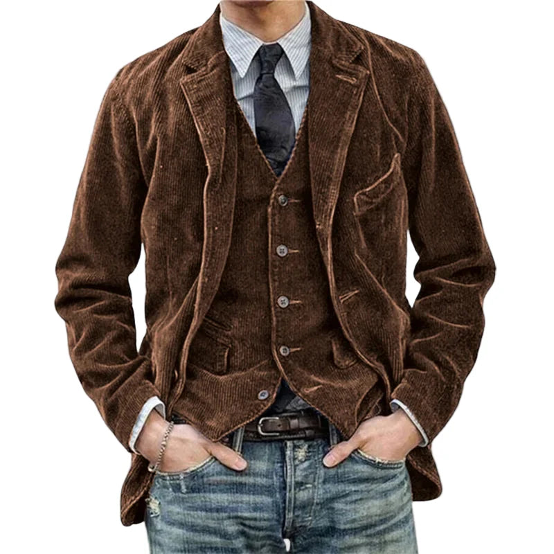 Alex | Vintage Coat and Vest with timeless style
