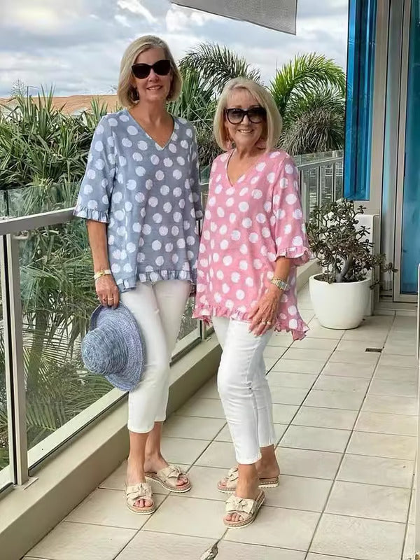 Evelyn - Classic Vintage Chic Top