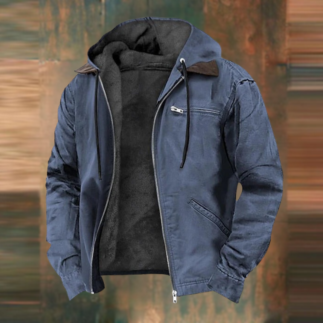 Richard - Hooded Sweater Jacket