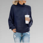 Leila Flattering Drape Classic Sweater