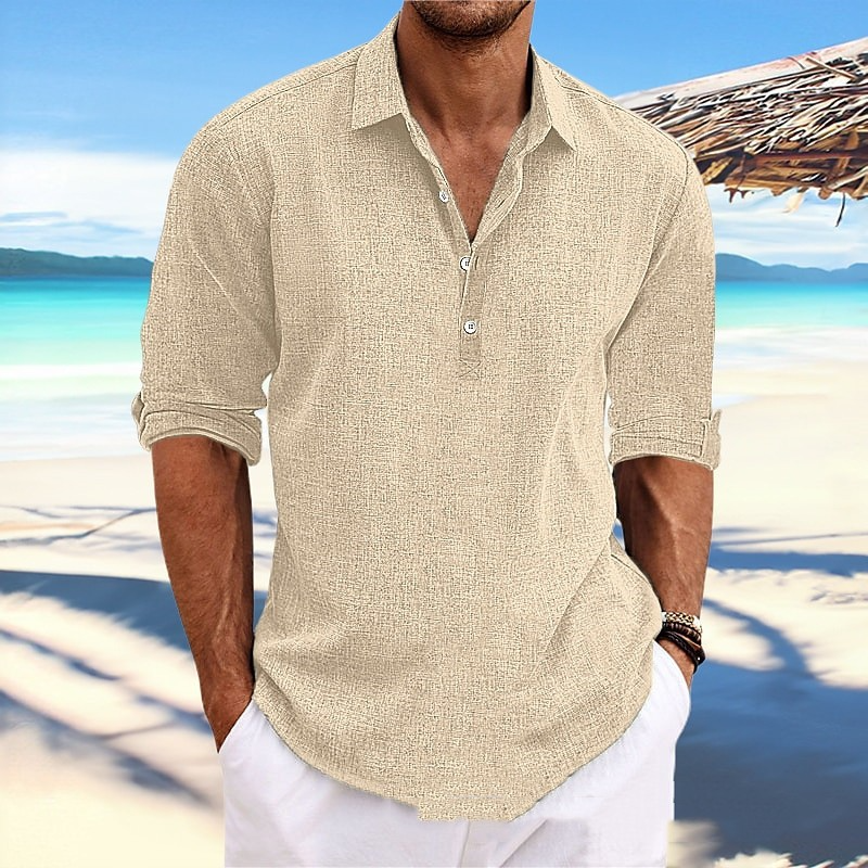 Robert - Long Sleeve Loose-Fit Shirt