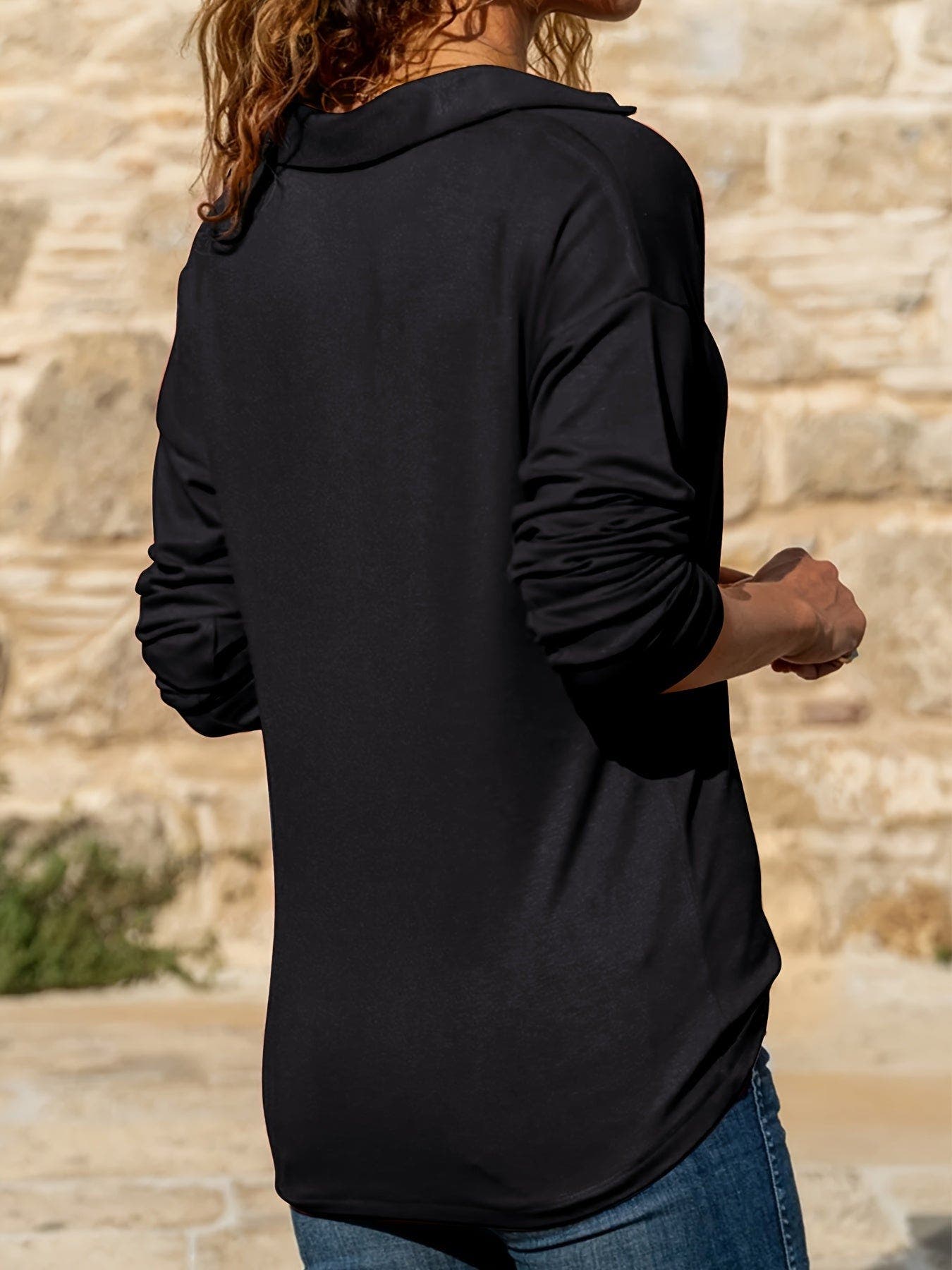 Charlene  - Chic Long-Sleeved Top