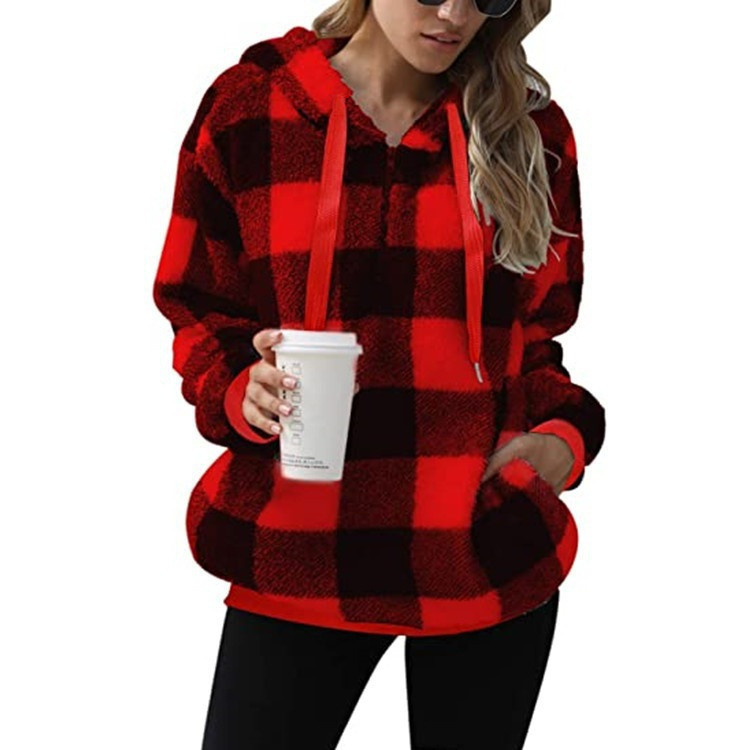 Mariam - Stylish Half-Zip Sweater