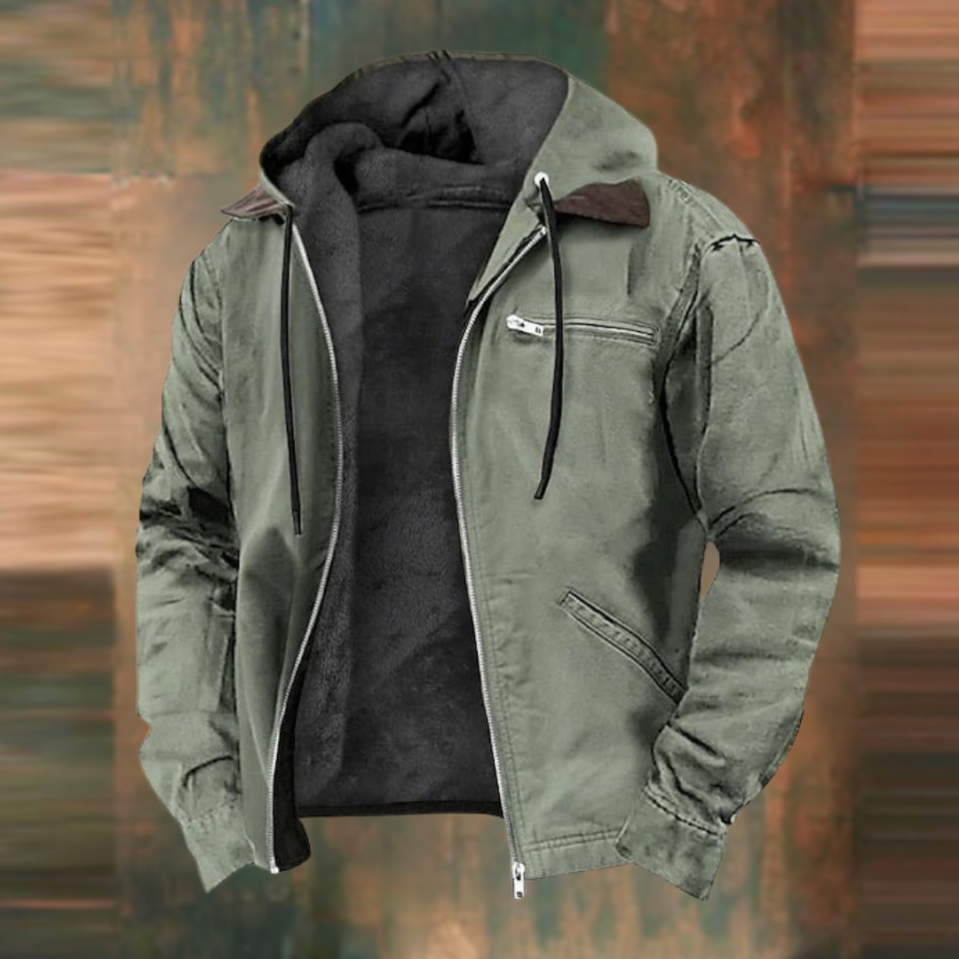Richard - Hooded Sweater Jacket