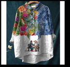 Isabella - Premium Women's Dog Print Shirt