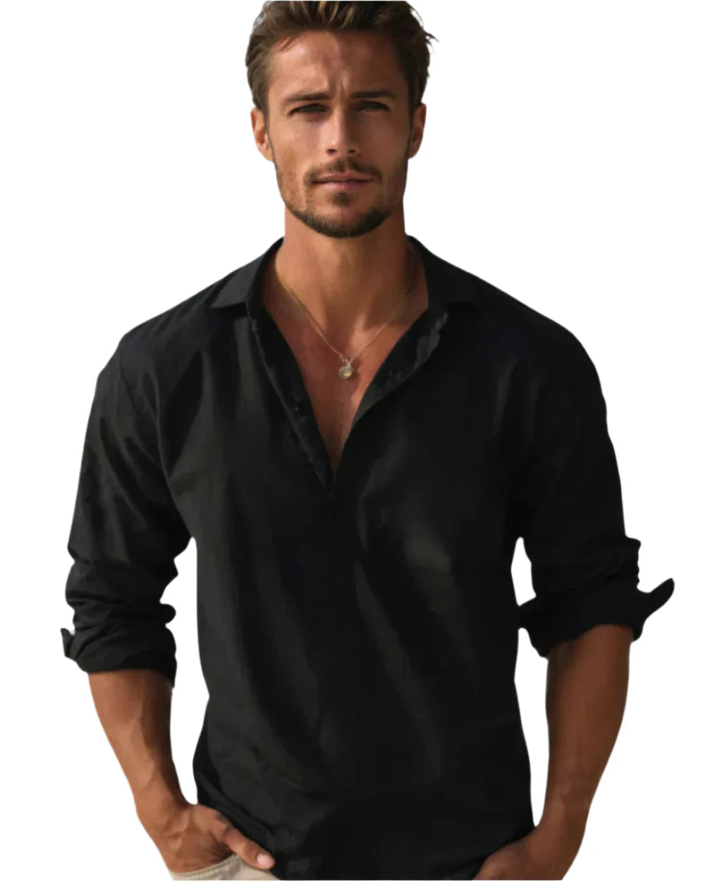 Travis | Classic Longsleeves for Men for Effortless Modern Style