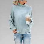 Leila Flattering Drape Classic Sweater