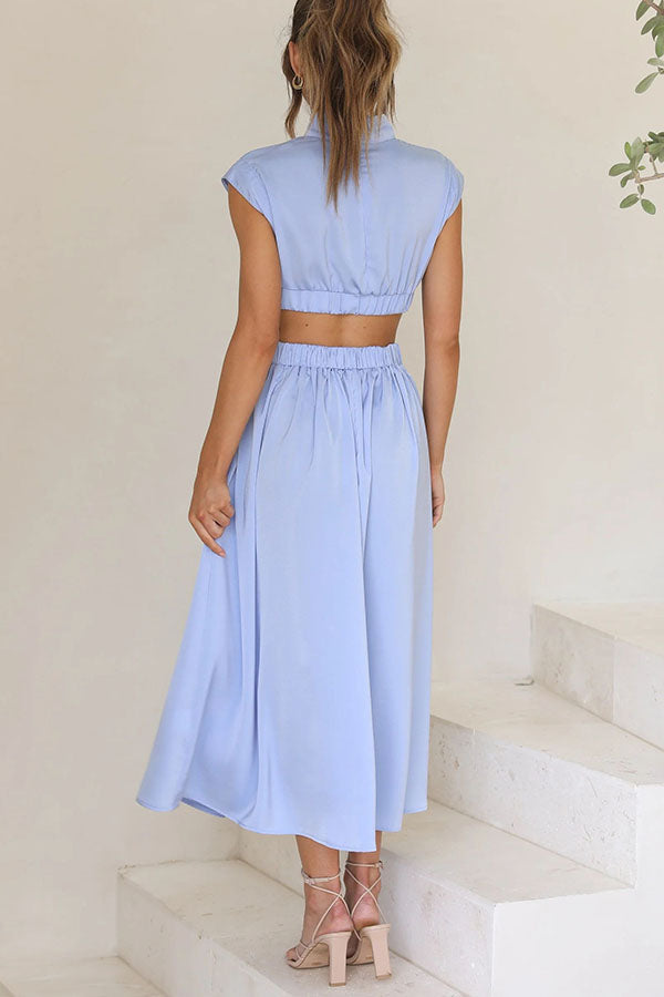 Solea - Stylish Cut-Out Dress