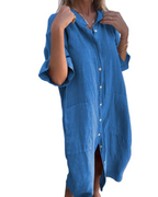 Delilah | Casual Shirt Dress for Women for Effortless Boho Style