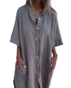 Delilah | Casual Shirt Dress for Women for Effortless Boho Style