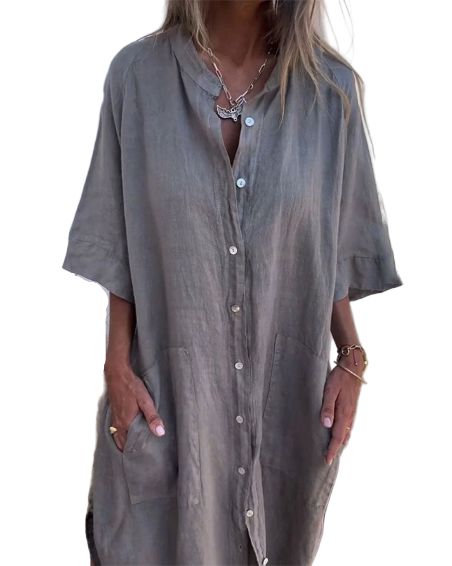 Delilah | Casual Shirt Dress for Women for Effortless Boho Style