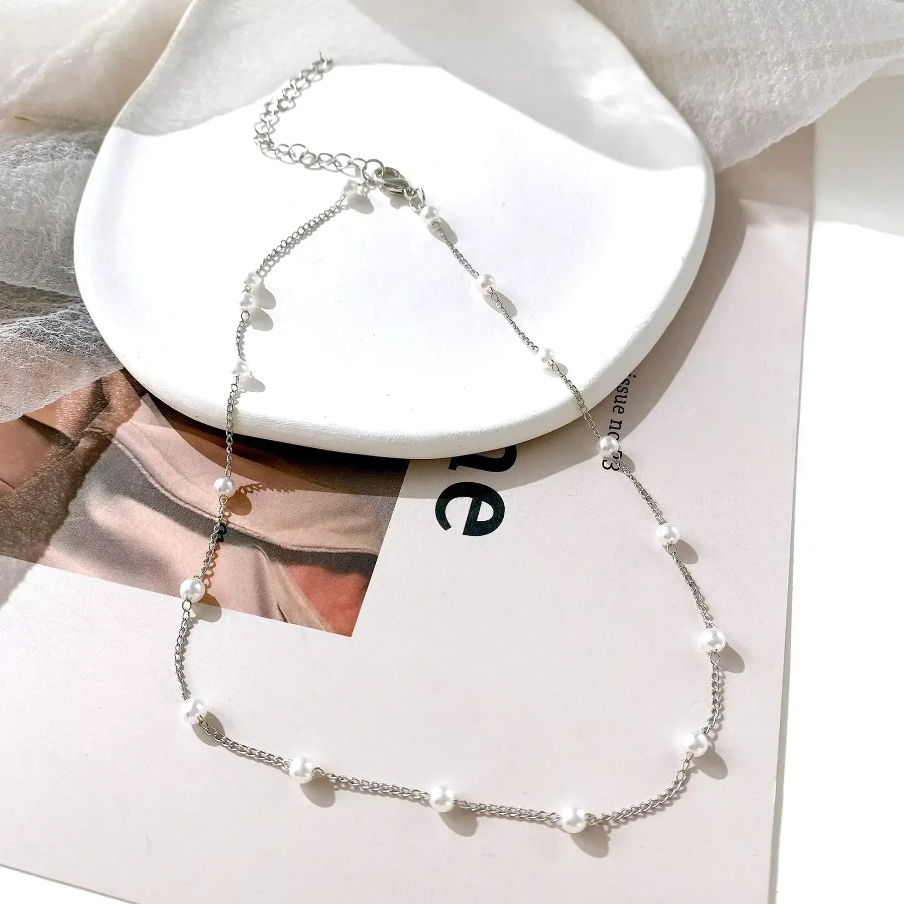 Amy | Shimmering Pearl Necklace for Women for Lustrous Sophistication