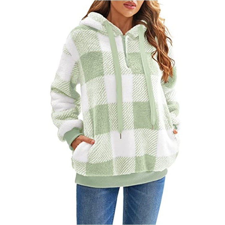 Mariam - Stylish Half-Zip Sweater