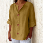 Elara Breezy Classic Everyday Blouse