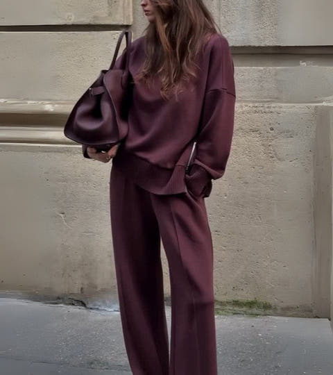 Celestine Turtleneck Fit Effortless Two-Piece Set