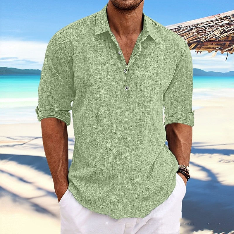 Robert - Long Sleeve Loose-Fit Shirt
