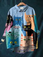 Isabella - Premium Women's Dog Print Shirt