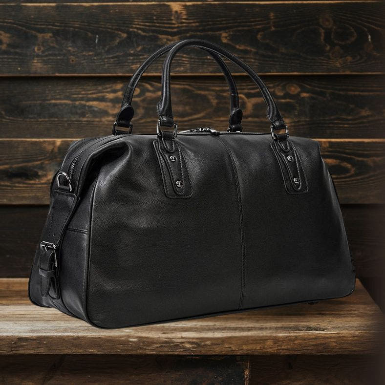 Lawrence - Black Travel Bag