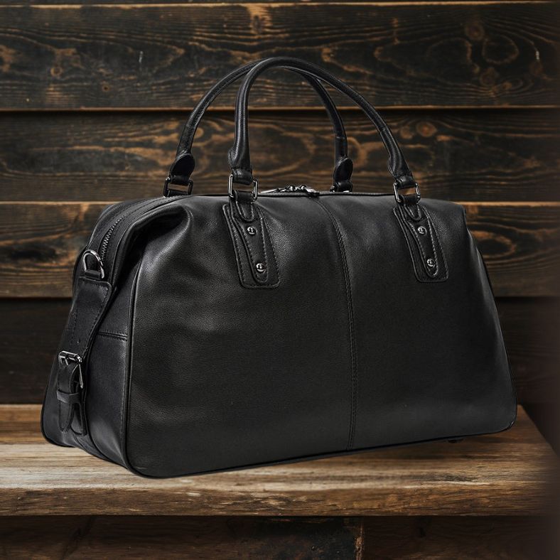 Lawrence - Black Travel Bag