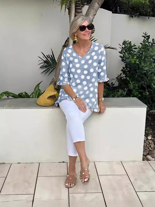 Evelyn - Classic Vintage Chic Top