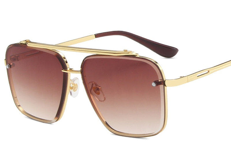 Ainsley | Square Metal Sunglasses for Women for Modern Style