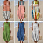 Carmen Grey Blossom Relaxed Midi Dress