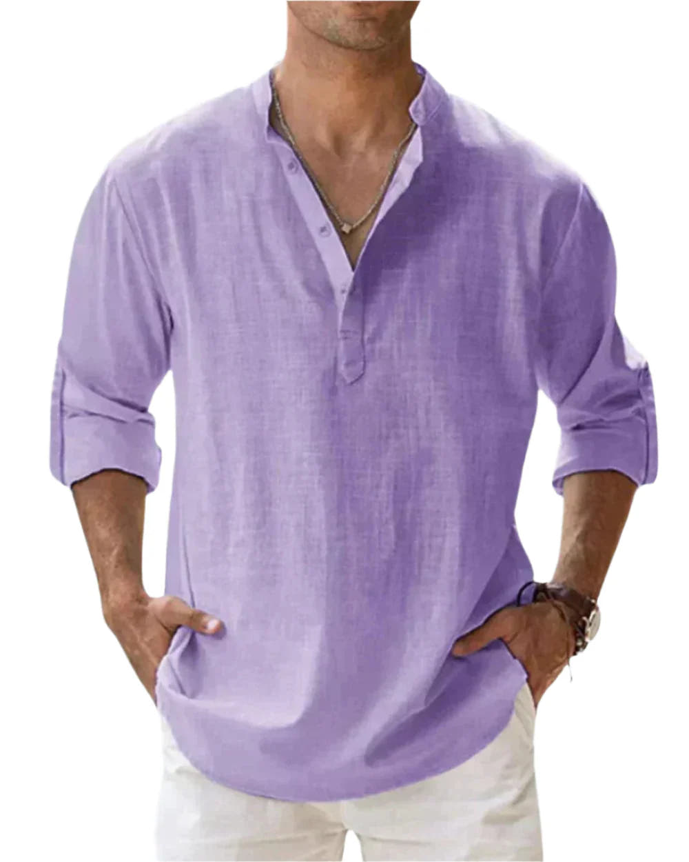Travis | Classic Longsleeves for Men for Effortless Modern Style