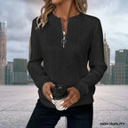 Non-Duality Zip-Up Sweater