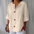 Elara Breezy Classic Everyday Blouse