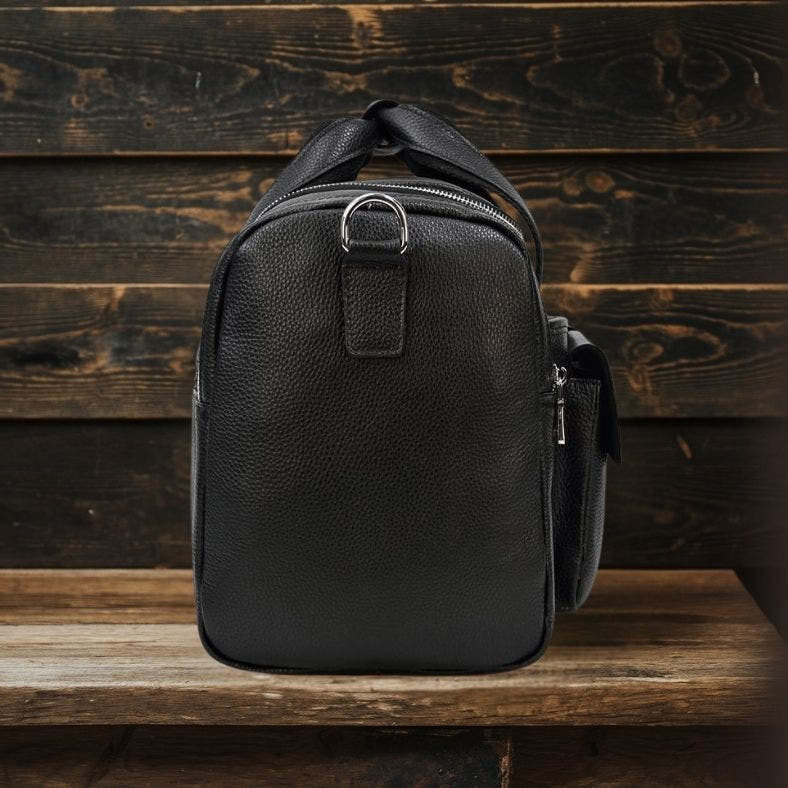 Carl - Black Travel Tote