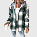 Aiden | Women's mesh jacket with button placket